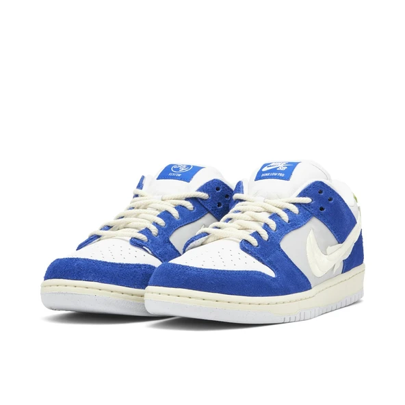 Nike SB Dunk Low x Fly Streetwear Blue - Resim 4