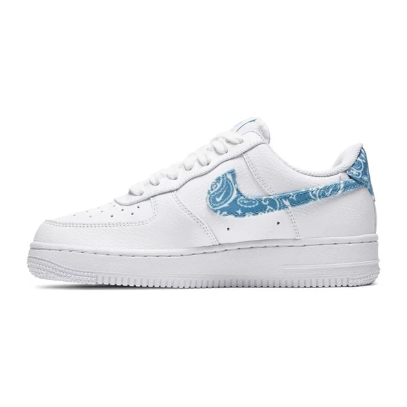 Nike Air Force 1 Low Paisley Blue - Resim 4