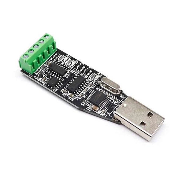 USB to RS232 + RS485 Modül Kutulu  Endüstriyel Tip Seri Port Sinyal Çevirici Haberleşme Otomasyon Plc Medikal Pos Yüksek Voltaj Koruması - 5