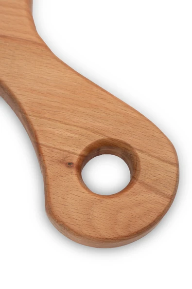 Yekpare Masif Ahşap Sunum Tahtası Kesme Tahtası Kayın Medium - 4