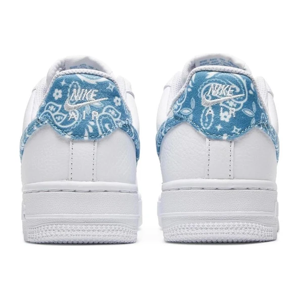Nike Air Force 1 Low Paisley Blue - Resim 3