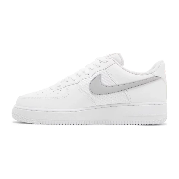 Nike Air Force 1 07 Double Swoosh White Picante - Resim 2