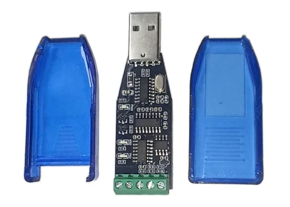 USB to RS232 + RS485 Modül Kutulu  Endüstriyel Tip Seri Port Sinyal Çevirici Haberleşme Otomasyon Plc Medikal Pos Yüksek Voltaj Koruması - 6