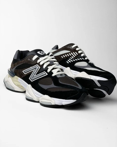 New Balance 9060 Dark Brown - Resim 7