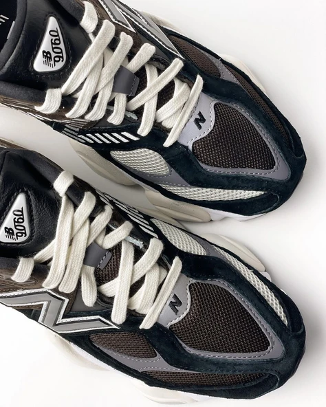 New Balance 9060 Dark Brown - Resim 2