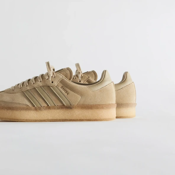 Adidas Clarks 8th Street Samba by Ronnie Fieg Savannah - Resim 6