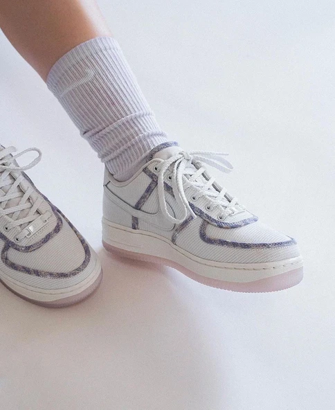 Nike Air Force 1 Low Lavender - Resim 3