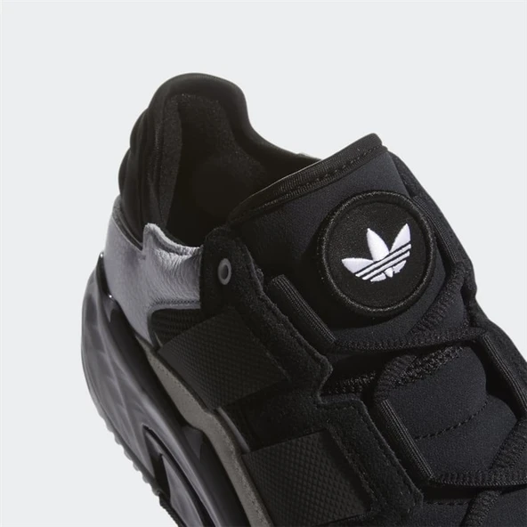 Adidas Niteball Core Black Silver - Resim 6