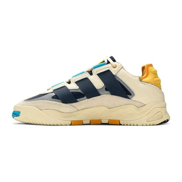 Adidas Niteball Cream White Cyan - Resim 3