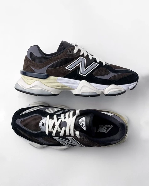 New Balance 9060 Dark Brown - Resim 3