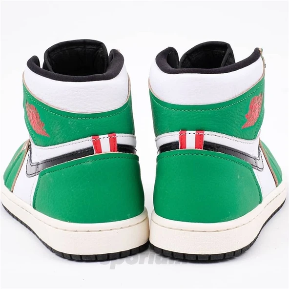 Nike Air Jordan 1 High Lucky Green - Resim 2