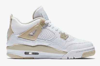 Nike Air Jordan Retro 4 Linen - Resim 3