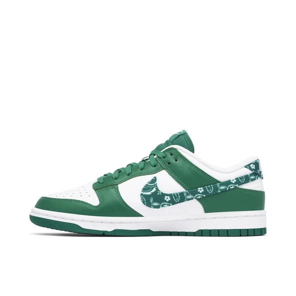 Nike Dunk Low Green Paisley - Resim 6