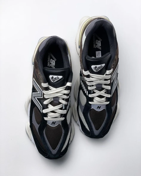 New Balance 9060 Dark Brown - Resim 6