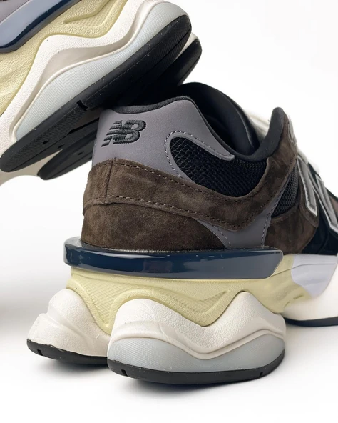 New Balance 9060 Dark Brown - Resim 4