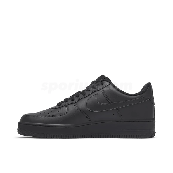 Nike Air Force 1 07 Triple Black - Resim 4