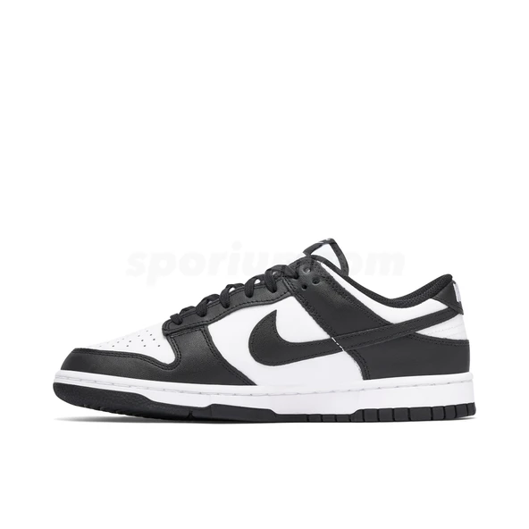 Nike Dunk Low Black White - Resim 4