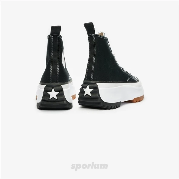 Converse Converse Run Star Hike Hi Black White Gum - Resim 7
