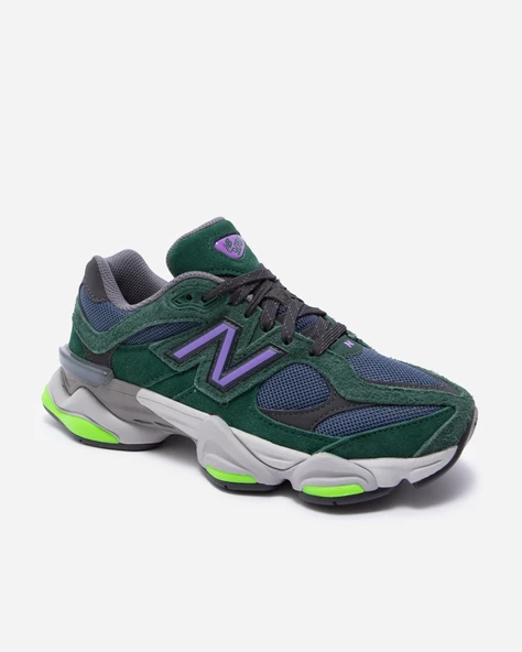 New Balance 9060 Green Purple - Resim 3