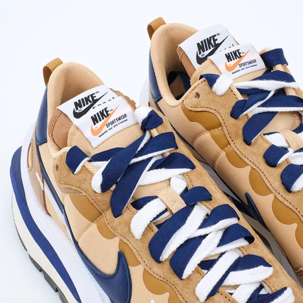 Nike Vaporwaffle x Sacai Sesame Blue Void - Resim 2