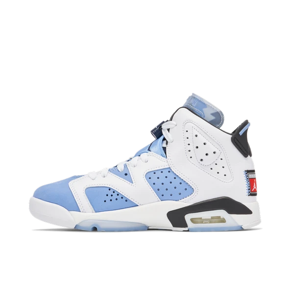 Nike Air Jordan 6 Retro UNC White - Resim 4