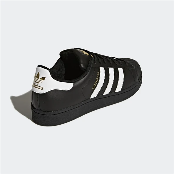 Adidas Superstar Black White - Resim 2
