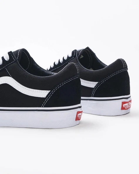 Vans Old Skool Black White - Resim 5