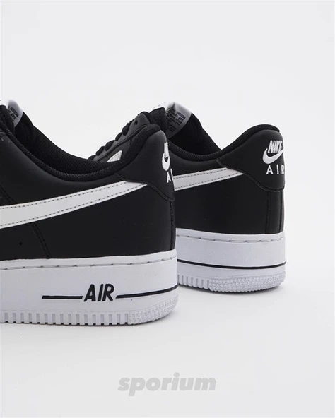 Nike Air Force 1 07 AN20 Black White - Resim 2