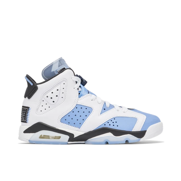 Nike Air Jordan 6 Retro UNC White ürün görseli
