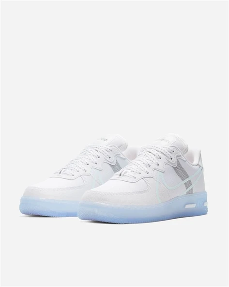 Nike Air Force 1 React QS White Light Bone - 2