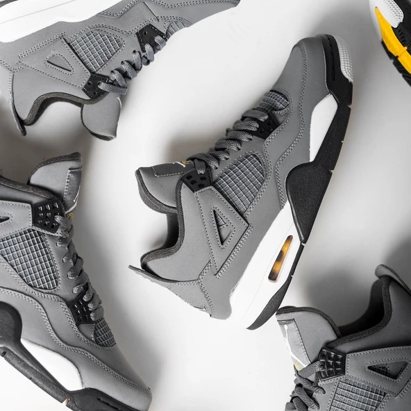 Nike Air Jordan 4 Retro Cool Grey - Resim 5