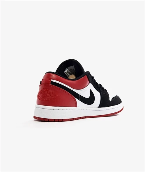 Nike Air Jordan 1 Low Black Toe - Resim 4