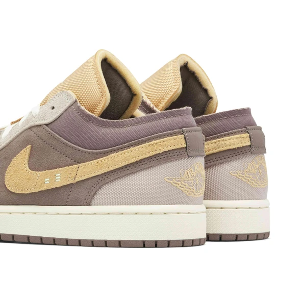 Nike Jordan 1 Low Craft Inside Out Tan Brown - Resim 5