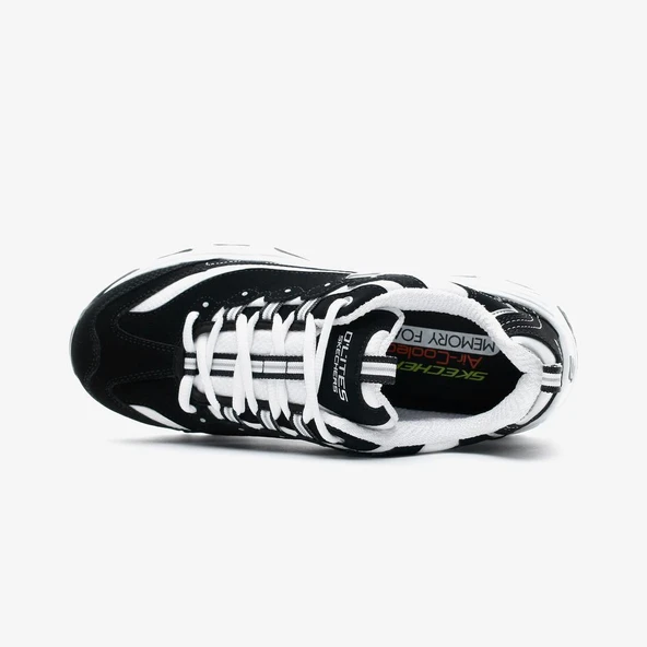 Skechers D'lites White Black - 3
