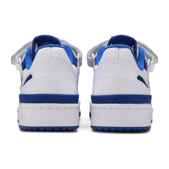 Adidas Forum Low White Royal Blue - Resim 4