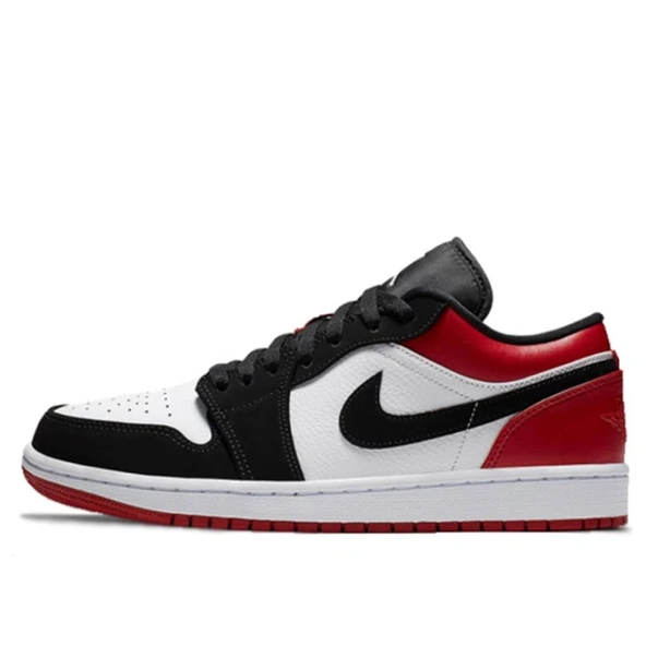 Nike Air Jordan 1 Low Black Toe - Resim 6