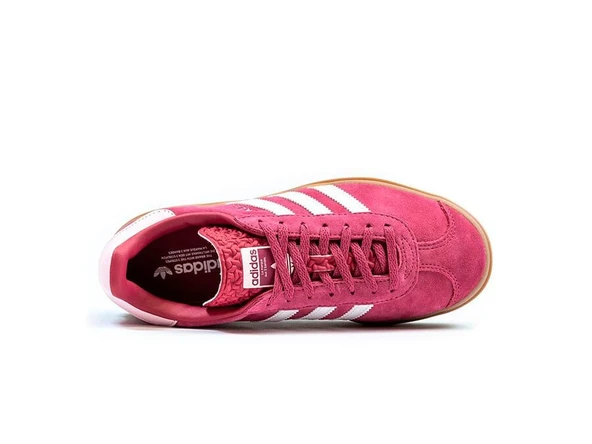 Adidas Gazelle Bold Wild Pink White Womens - Resim 5