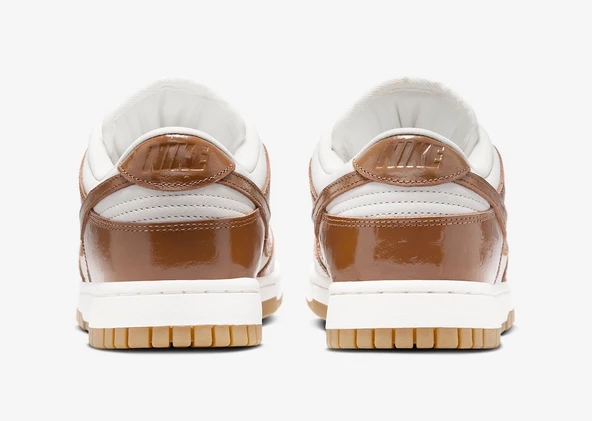 Nike Dunk Low LX Ale Brown Ostrich Womens - Resim 5