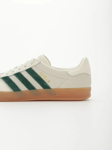 Adidas Gazelle Indoor Emmi Off White Dark Green - Resim 2