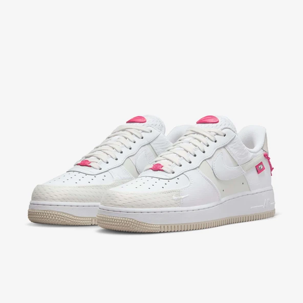 Nike Air Force 1 07 LX Pink Bling Womens - Resim 2