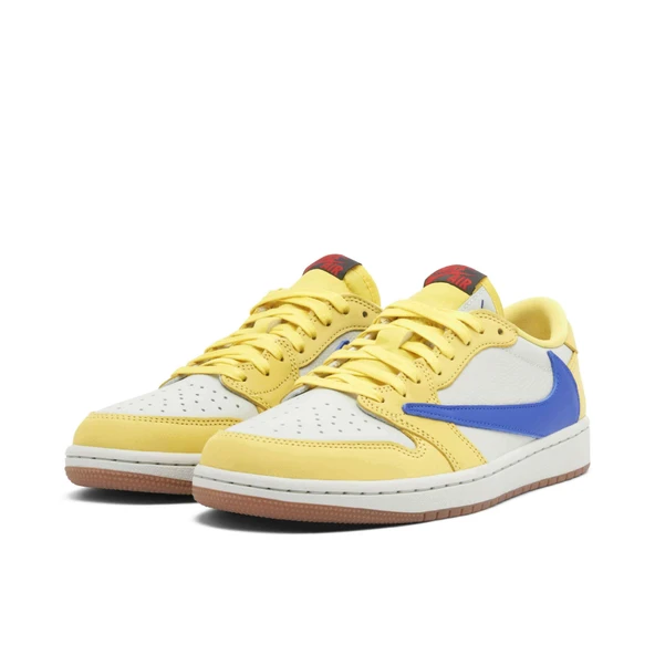 Nike Air Jordan 1 Retro Low OG SP Travis Scott Canary - Resim 2