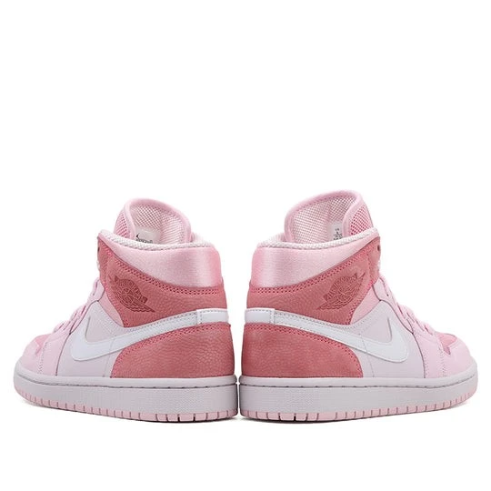 Nike Air Jordan 1 Mid Digital Pink - Resim 3