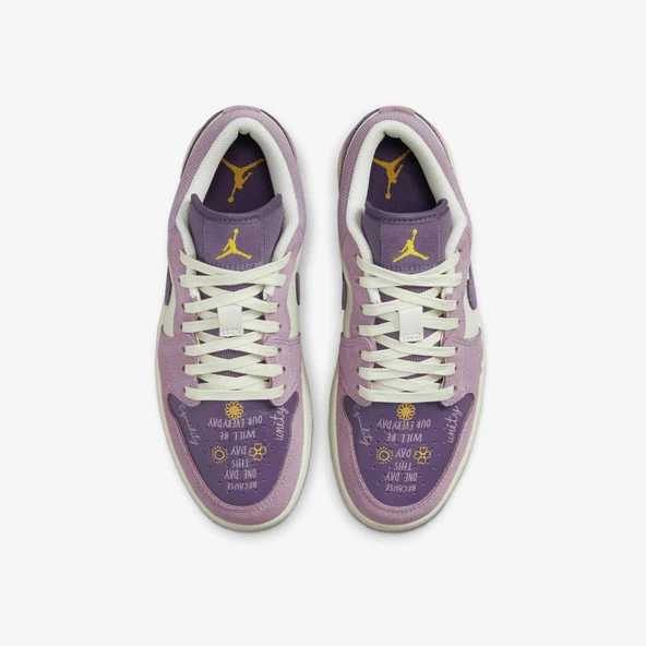 Nike Air Jordan 1 Low Unity Purple Womens - Resim 5