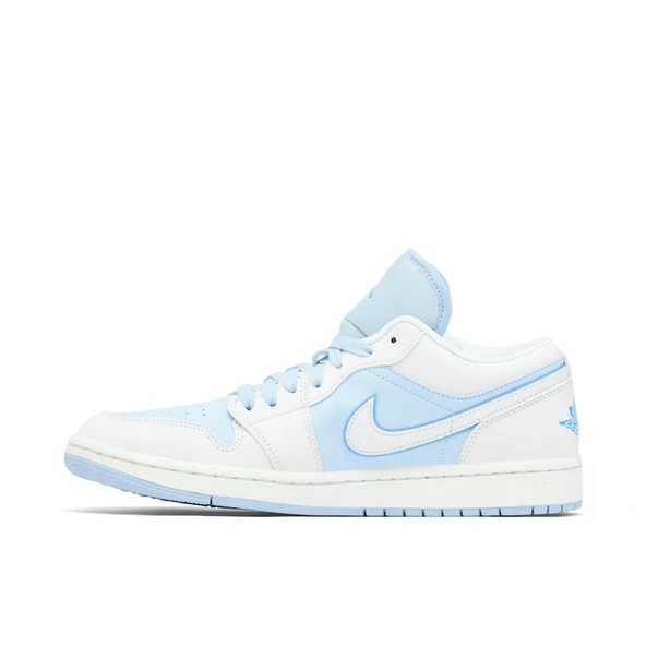 Nike Air Jordan 1 Low Ice Blue - Resim 2