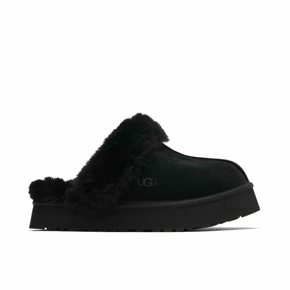 Ugg UGG Disquette Slipper Black Womens ürün görseli