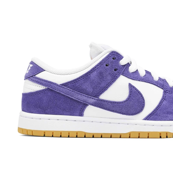 Nike SB Dunk Low Purple Suede - Resim 4