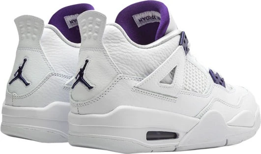 Nike Air Jordan Retro 4 Purple Metallic - Resim 3