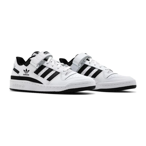Adidas Forum Low White Black - Resim 5