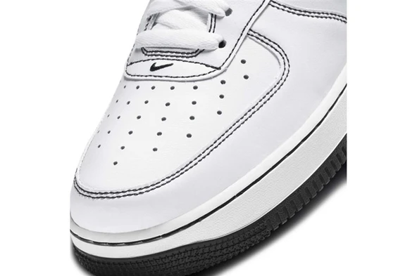 Nike Air Force 1 07 Contrast Stitch White Black - Resim 3