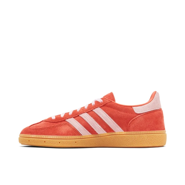 Adidas Handball Spezial Bright Red Clear Pink Womens - Resim 5